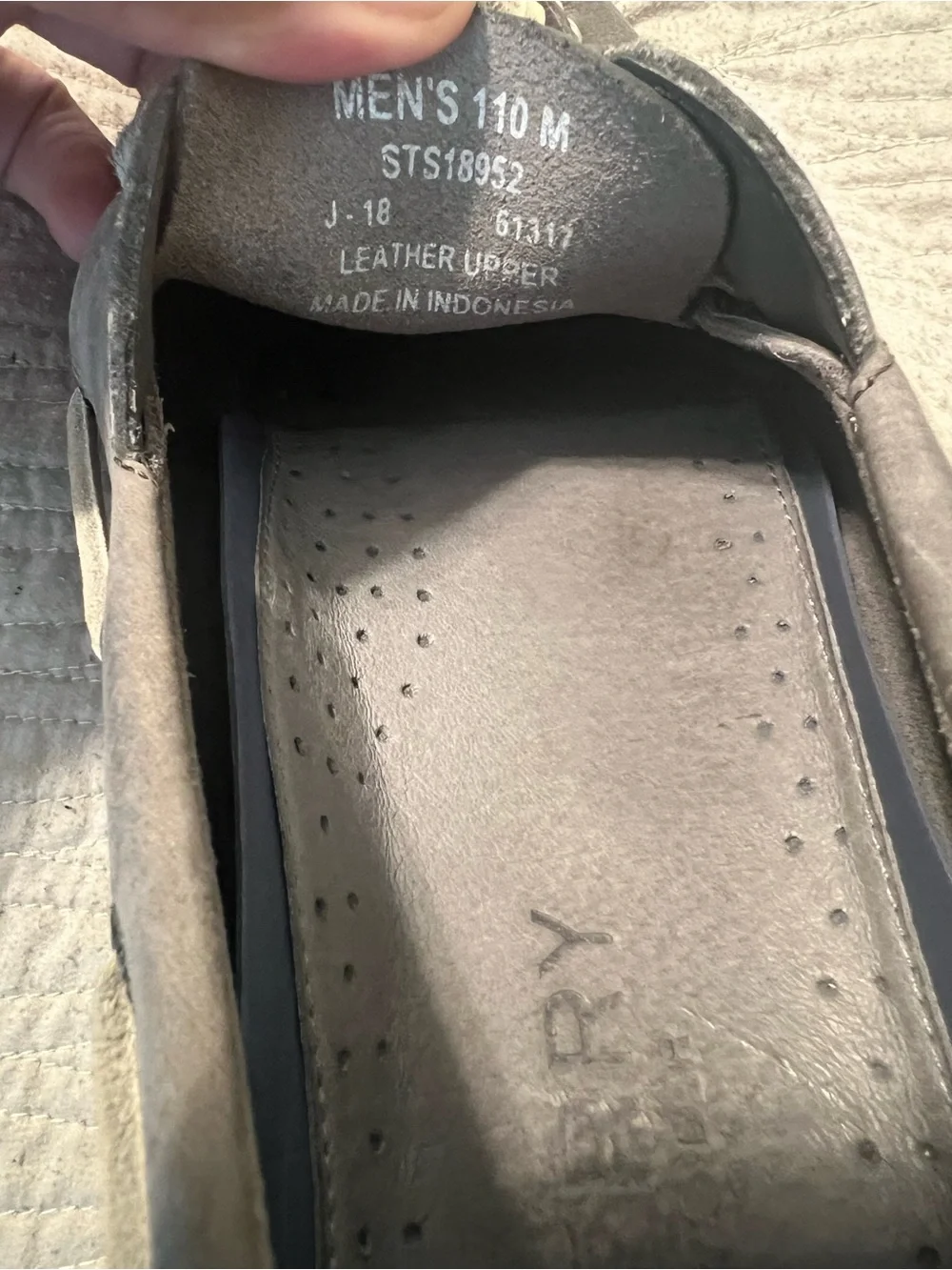 Sperry Boat Shoes - Gray